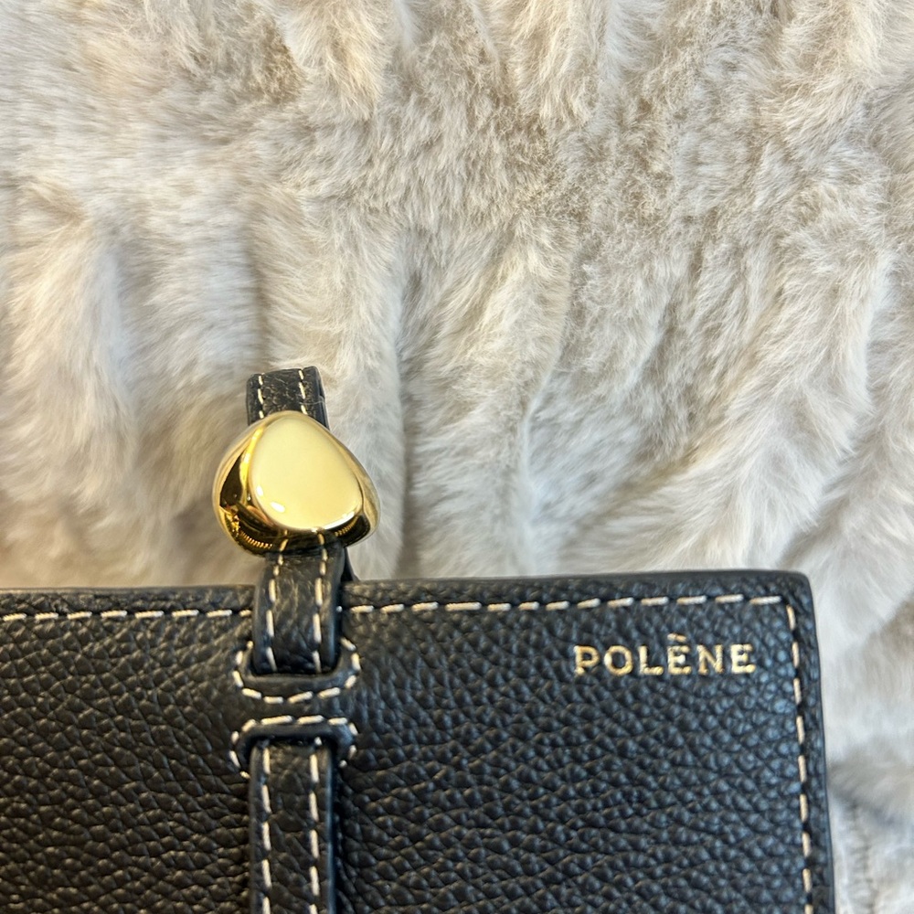 Polène Black Kayé Wristlet Wallet - Picture 5 of 6